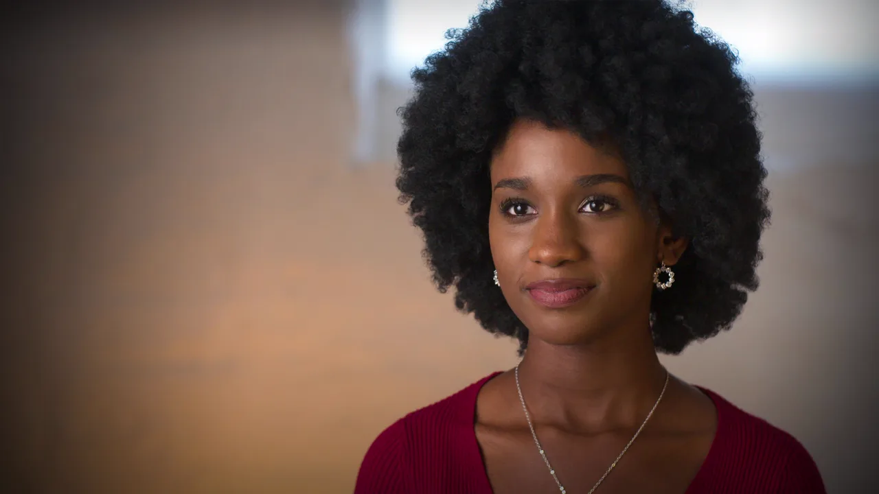 Elizabeth Zion during her TED talk, The need for family reunification